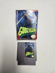 Godzilla Monster of Monsters (Nintendo Entertainment System 1989) CIB Read Descr - Picture 1 of 15