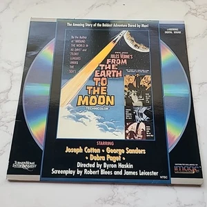 FROM THE EARTH TO THE MOON 1958 CLASSIC LASERDISC LD Excellent Condition Japan - Picture 1 of 12