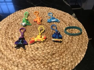 Kids Heart Challenge Lot Six Rare 2022 2023 Set Keychain Baxter Marley Dream - Picture 1 of 13