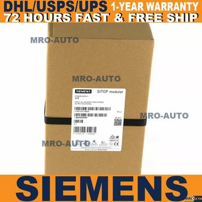 Nueva fuente de alimentación Siemens SITOP PSU100M 40 A 6EP1337-3BA00 6EP13373BA00 Foto 1 de 4