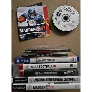 Madden Football PlayStation 1 2 3 4 PS2 PS3 PS4 GameDay NCAA NFL Tour Blitz +++ - Picture 1 of 14