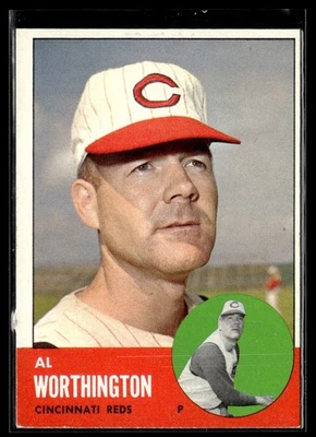 1963 Topps Al Worthington EX-EX/MT Set Break #556 - Image 1 of 2