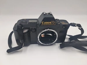 CANON T-70 35MM SLR FILM CAMERA BODY ONLY TESTED & WORKS - Picture 1 of 7