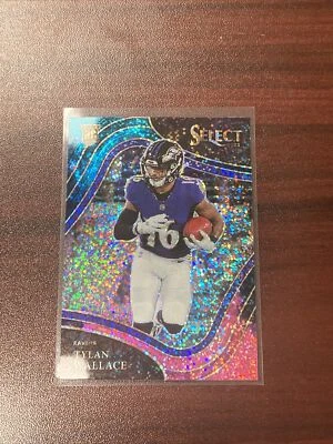2021 Select Tylan Wallace Cosmics Field Level Prizm Rookie RC SSP - Image 1 of 4