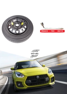 Ruotino di Scorta 17" per SUZUKI SWIFT SPORT (5 fori) con Chiave 19mm OMAGGIO - Imagen 1 de 4