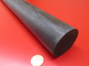 Asta in neoprene, 75A, nero diametro 2 1/4" lunghezza x 36" - Foto 1 di 11
