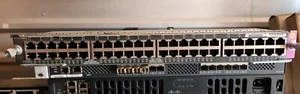 Cisco WS-X4748-UPOE+E 48-Port Gigabit UPoE Line Card - Picture 1 of 3