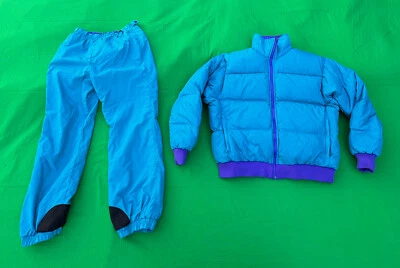 Chaqueta reversible vintage Columbia para mujer snowboard esquí talla XL pantalones talla M. Foto 1 de 4