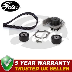Gates Timing Cam Belt Kit + Water Pump Fits Citroen Peugeot Fiat Suzuki Lancia - Picture 1 of 1