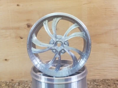 3d Printed 1:10 RC Swoosh Wheels Fits Redcat 26ers Tires RC Car 12mm Hex PLA FDM - Image 1 of 4