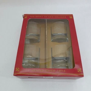 Southern Comfort Tumbler Whiskey Glasses Spirit of New Orleans Gift Set of 4 - Picture 1 of 10