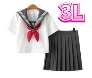 Japanese SchoolGirl Uniform big size for cosplay Size 2XL (3L) New - Picture 1 of 5