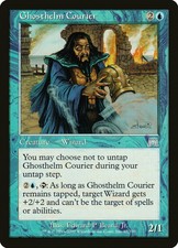 FOIL Ghosthelm Courier | MtG Magic Onslaught | English | Near Mint