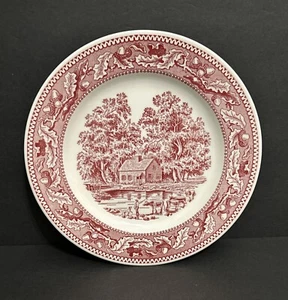 Royal China Ironstone 1965 Memory Lane 10" Dinner Plate MADE IN THE USA - Picture 1 of 16