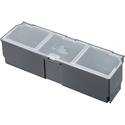 Bosch 1600A016CW Tool Box Empty 350x105x80mm Customisable PP Black - Image 1 of 2