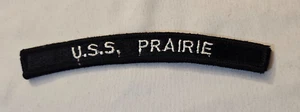 Parche de pestaña basculante UIM de la Marina de los Estados Unidos USS Prairie AD-15 - Imagen 1 de 2