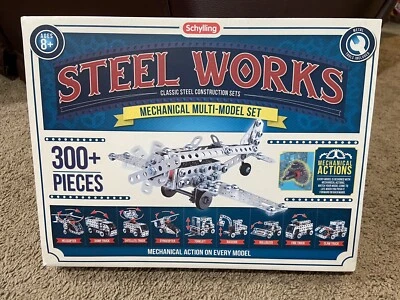 Schylling Steel Works Mechanical Mutil-Model Set Classic Construction 2016 - Image 1 of 4