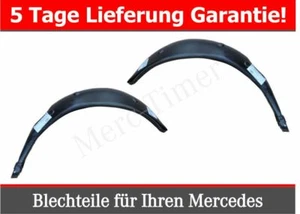 Par de chapa de reparación trasera izquierda derecha mercedes w126 1979-91 paso rueda interior - Imagen 1 de 5