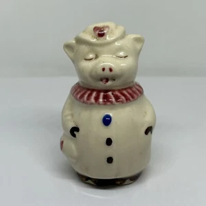 Vintage Shawnee Pottery Pig Single Salt Shaker Winnie - Picture 1 of 5