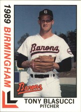 1989 Birmingham Barons Best #10 Tony Blasucci - NM-MT