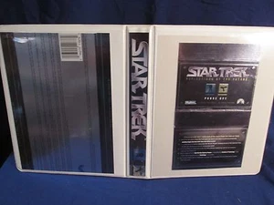Star Trek 1995 30 aniversario fase 1 conjunto base con envoltura, cuaderno, páginas - Imagen 1 de 9