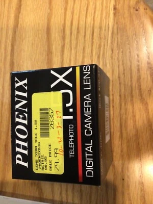 Phoenix 1.5x Telephoto Adapter for Canon S30/40/45/50 Cameras  - Image 1 of 2