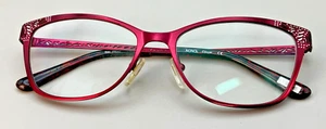XOXO Caspar Red Cat Eye Eyeglasses FRAMES ONLY 52-16-135 - Picture 1 of 17