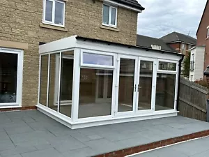 Conservatory Lean To Sunroom Fully Fitted With Warm Roof. - Picture 1 of 6