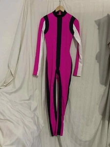 fashion nova to the finish line jumpsuit jp2554 fuchsia size s (18BB) - Picture 1 of 9