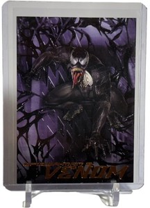 SPIDER-MAN 3 2007 Marvel Rittenhouse VENOM Chase Card #V4 W/Top Loader