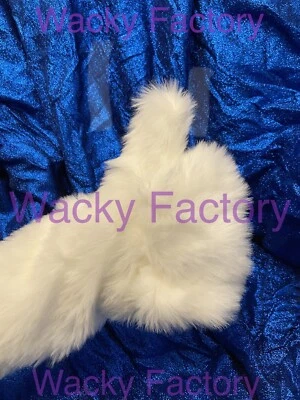 NEW Easter Bunny Hands Gloves Paws Mascot Costume Replacement Parts - Image 1 of 4