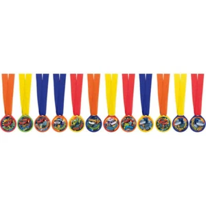 Paquete de 12 medallas de premio BLAZE MONSTER MACHINES bolsa de fiesta relleno cumpleaños - Imagen 1 de 1