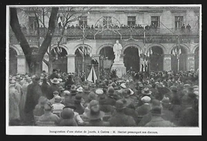 1925 --   CASTRES . INAUGURATION D UNE STATUE DE JAURES DISCOURS HERRIOT  3V112 - Picture 1 of 1