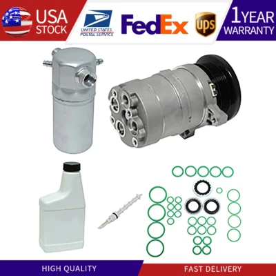 A/C Compressor, Driers, Seal, Orif Tube & Oils Kit Fits Chevrolet G10, G20, G30 - Image 1 of 4