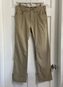 Prana Men’s Outdoor Hiking Pants Standard Fit Size 30x30 Tan Straight Leg - Picture 1 of 7