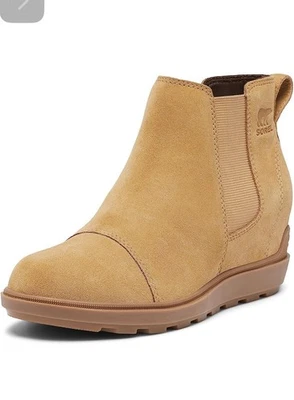 Женские сапоги Sorel модель Evie ll Chelsea размер 11 цвет Caribou Buff, Gum - Изображение 1 из 4
