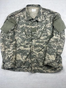 Military Combat Army Soft Shell Jacket Regular Camo Cold Weather Large - Picture 1 of 10
