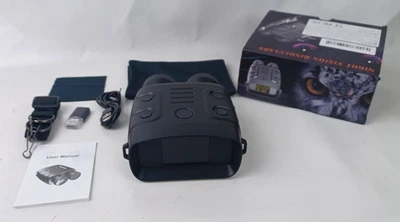 Night Vision Goggles LCD Display Infrared Binoculars 5X Digital Zoom Binoculars - Image 1 of 4