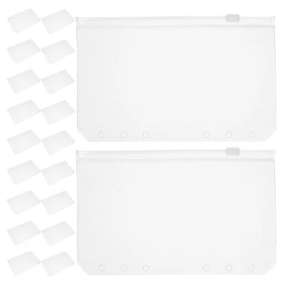  20 Pcs Budget Binder Inserts Cash Stuffing A6 Planner Pouch Book - Image 1 of 4