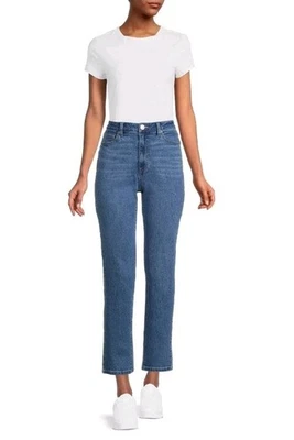 Nuevos pantalones de mezclilla de tiro alto para mamá No Boundaries talla 13 Foto 1 de 4