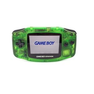 Game Boy Advance SCHERMO IPS Bellissimo di Colore Verde Trasparente - Testato - Picture 1 of 7