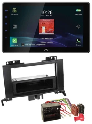 JVC DAB MP3 Bluetooth USB Autoradio für Mercedes Sprinter ab 06 schwarz - Bild 1 von 4