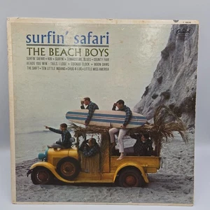 THE BEACH BOYS Surfin' Safari LP Capitol T-2-1981-F-7 - Good - Picture 1 of 4