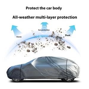 Universal Waterproof SUV Car Cover Full Body Protection Dustproof UV Resistant - Picture 1 of 10