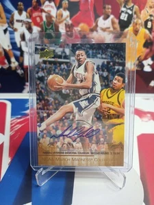 Donyell Marshall On Sticker Auto #MA-1 NCAA March Madness 2014-15 - Picture 1 of 2