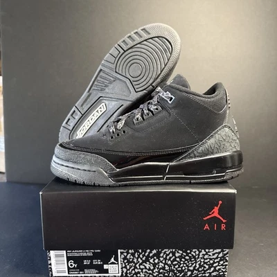 NEW Jordan Retro 3 Black Cat 2025 SEND OFFERS - Image 1 of 4