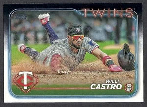 2024 TOPPS #285 - WILLI CASTRO MINNESOTA TWINS - Picture 1 of 2