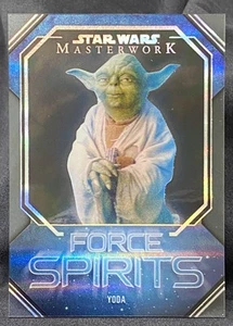 2024 Topps Star Wars Masterwork #FS-3 Master YODA | Force Spirits SP Case Hit NM - Picture 1 of 2