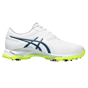 ASICS Men Gel-Ace Pro M Standard Golf Shoes White/Mako Blue - 24 NEW - Picture 1 of 3