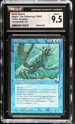 MTG Deep Spawn - Fallen Empires CGC Mint+ 9.5 - TOP POP! - Image 1 of 2